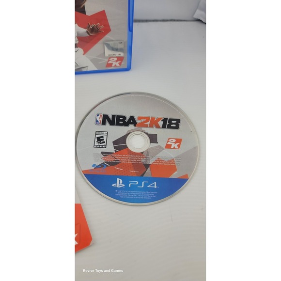 NBA‎ 2K18 (Sony PlayStation 4, PS4, 2017) CIB Complete Tested and Working Great - Picture 3 of 7